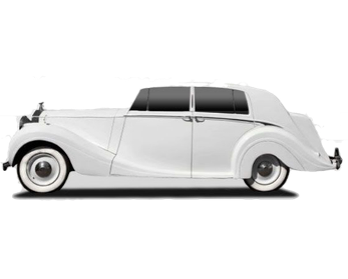 1952 Rolls Royce White Copy - Pierce Silver Arrow (500x400), Png Download