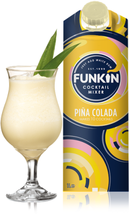 Funkin Cocktail Mixer Pina Colada (399x509), Png Download
