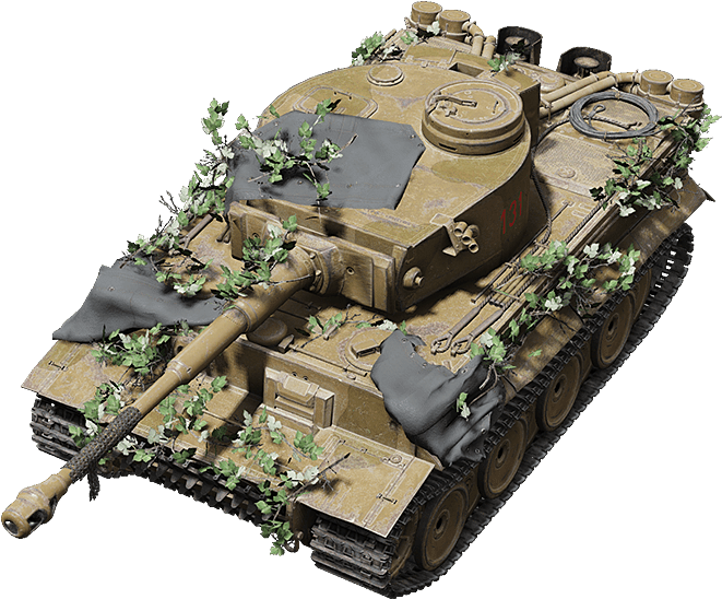 A Really Interesting One Here, The Famous Tiger - Tiger I (1060x774), Png Download