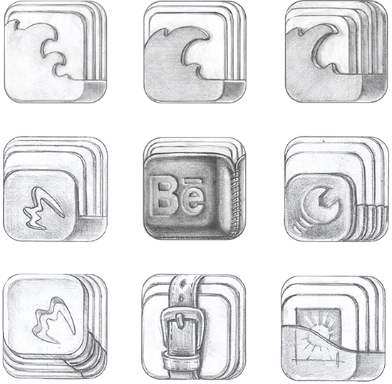 Devil Is In The Details - Icon Design Sketch (550x539), Png Download