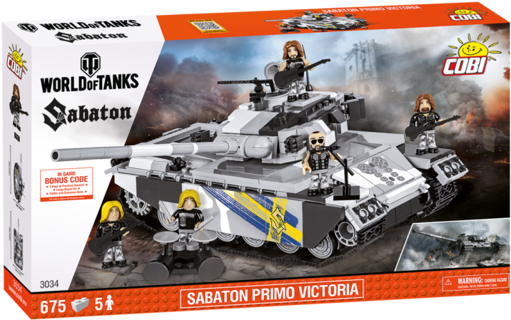 The Tank - Cobi Primo Victoria (750x482), Png Download