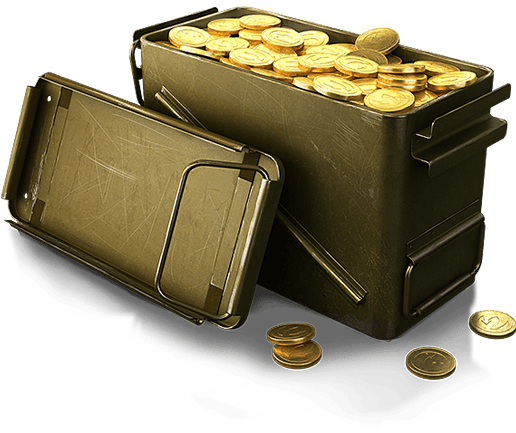 7,500 Gold - World Of Tanks Gold Png (648x600), Png Download