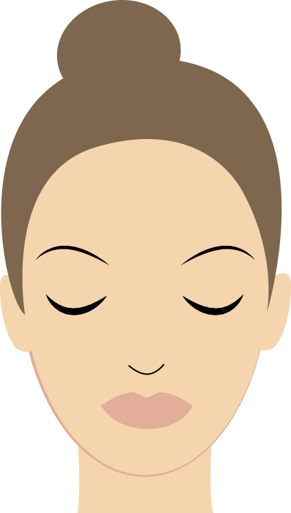 Moisturizing Mask - Cartoon (423x745), Png Download