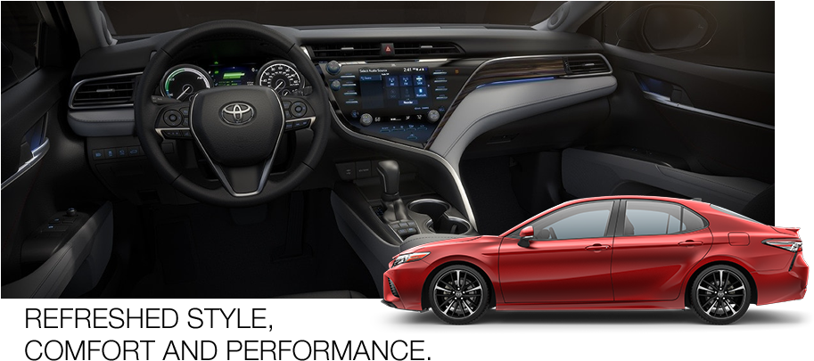 The All-new Alluring Look Of The 2018 Toyota Camry (925x411), Png Download