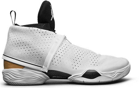 Air Jordan Xx8 Og White / White Bamboo - Nike Air Jordan Xx8 (460x289), Png Download