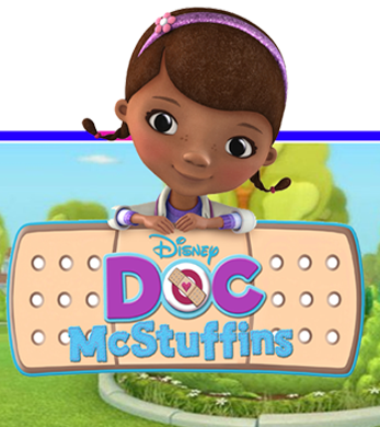 Dra - Juguete - Doc Mcstuffins Personalized Edible Cake Image Birthday (347x390), Png Download