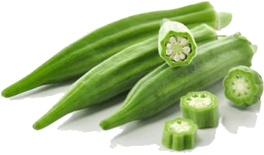 31 Oct - Emerald Okra - 100 Seeds - Spineless (449x300), Png Download