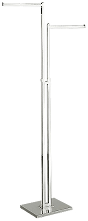 2 Way Clothing Rack Square Tubing Straight Arms Adjust - Banner (480x480), Png Download