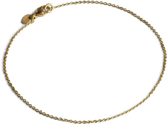 Jane Kønig Armband Aus 18 Karat Gold Ankerkette (1000x1000), Png Download