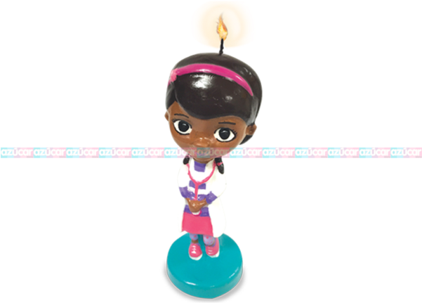 Granmark Vela Doctora Juguetes 4/1 - Doc Mcstuffins (600x600), Png Download