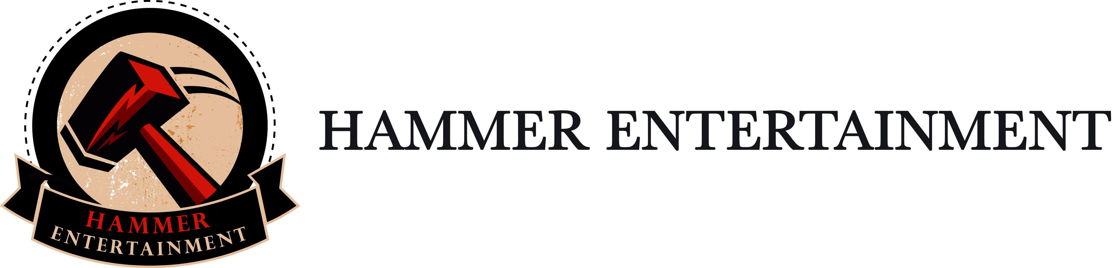 Hammer Entertainment (3800x917), Png Download
