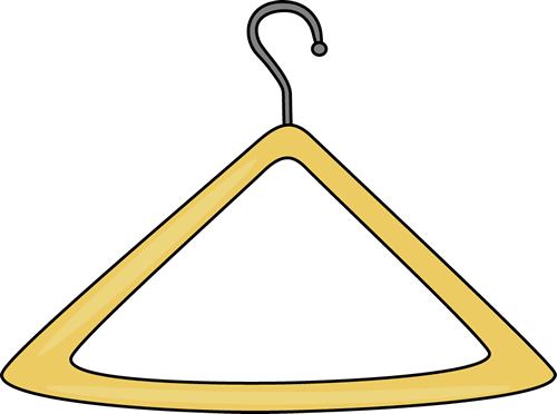 Clipart - Hanger Clipart (500x372), Png Download