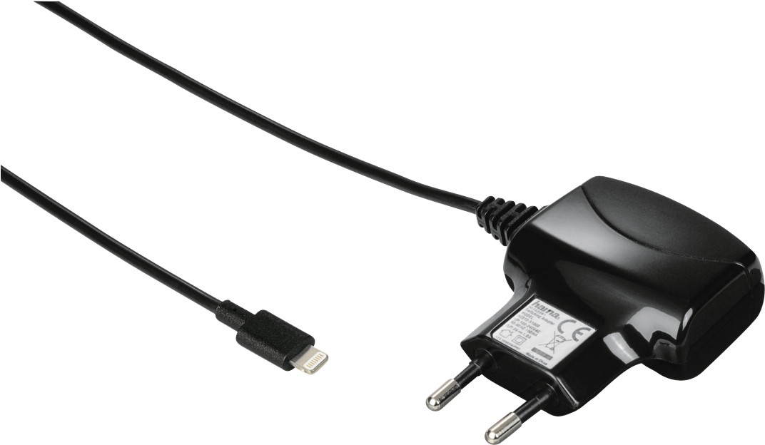 230v Travel Charger For Apple Ipod Nano 7g/touch 5g/iphone - Hama Travel Charger Power Adapter (1100x1100), Png Download