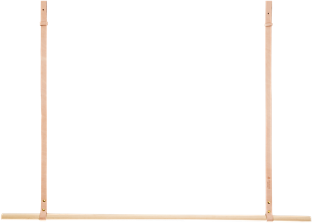 Hanging Rack •<br /> Nature Tanned Leather - Leather (500x333), Png Download