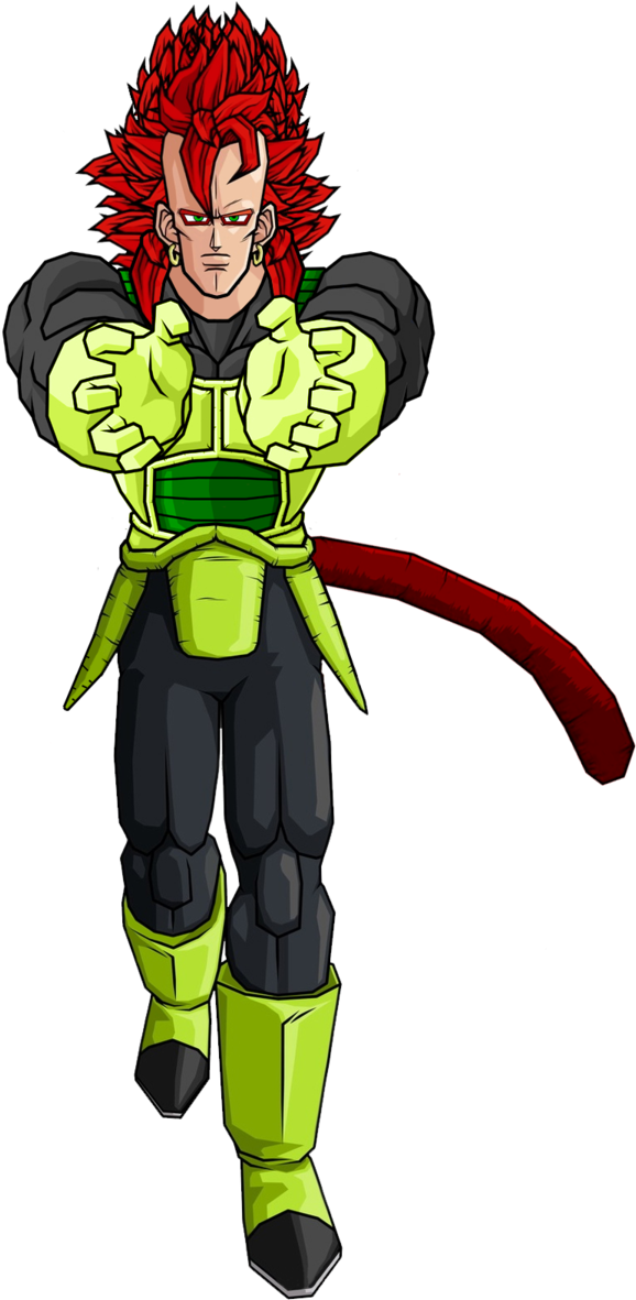 Ssj4 Super Android 16 By - Android 16 Dragon Ball Super (900x1200), Png Download