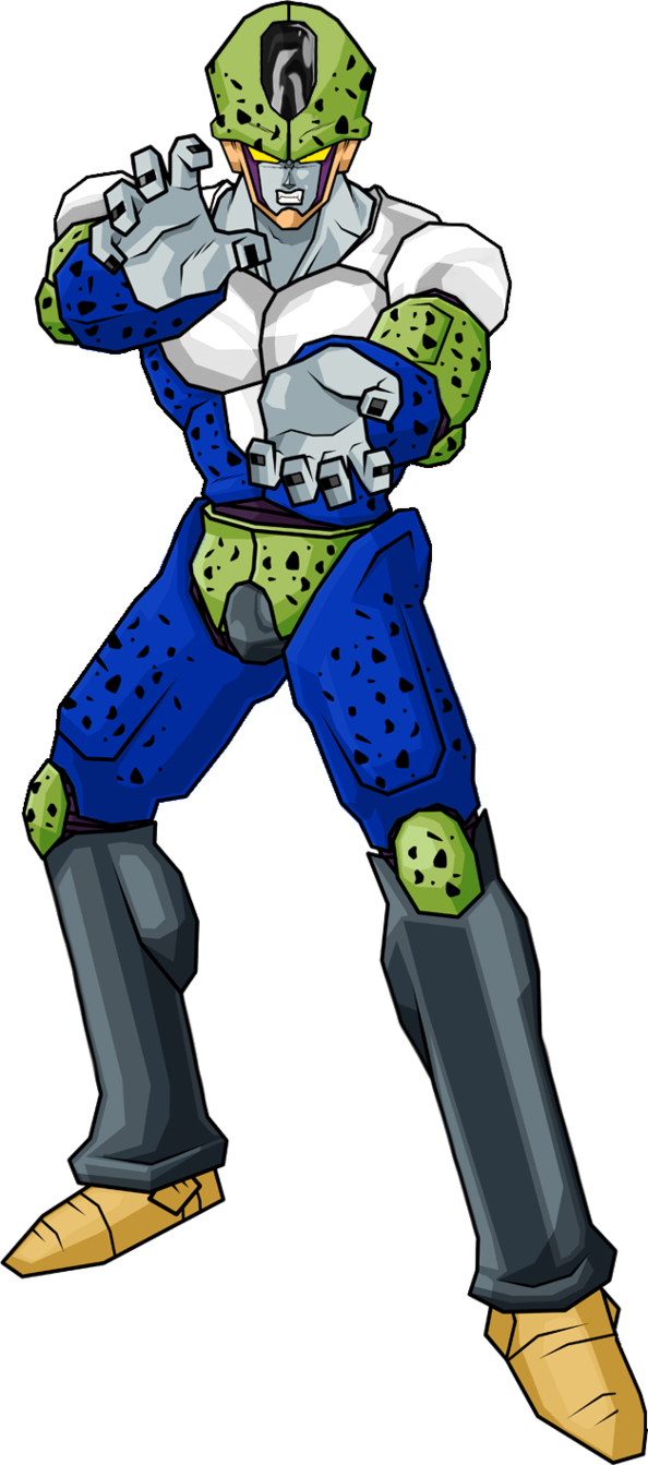 Cell 13 By Db Own Universe Arts-d3ffjpv - Cell Android 13 Absorbed (594x1343), Png Download
