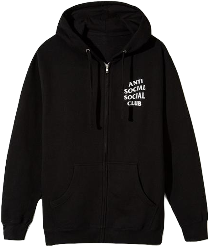 Anti Social Social Club - Hoodie Anti Social Social Club (792x828), Png Download