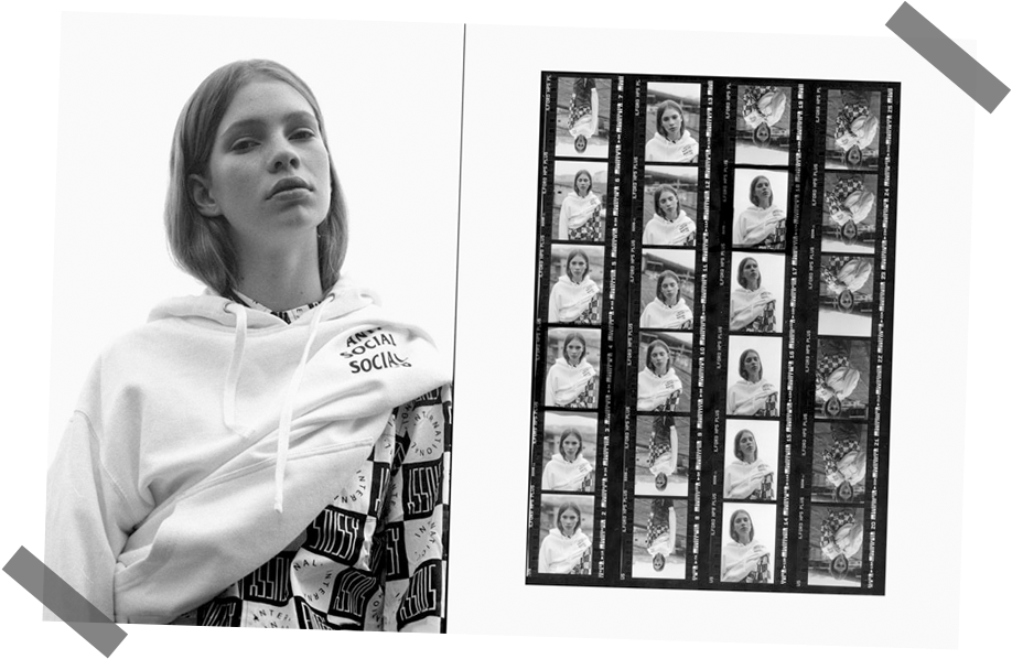 The Anti Social Social Club - Monochrome (1026x602), Png Download