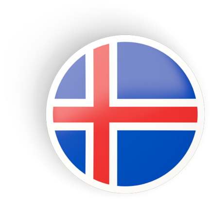 Illustration Of Flag Of Iceland - Iceland Flag Icon (640x480), Png Download