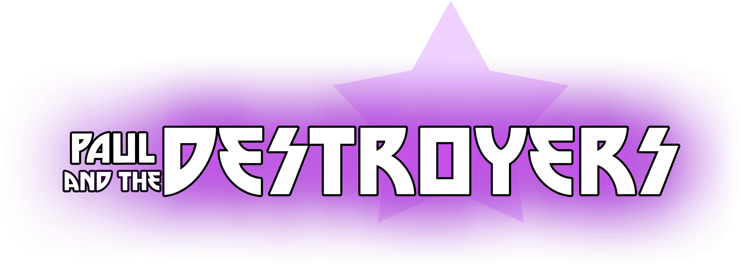 Paul & The Destroyers A Tribute To Kiss In The Key - Graphic Design (2712x1110), Png Download