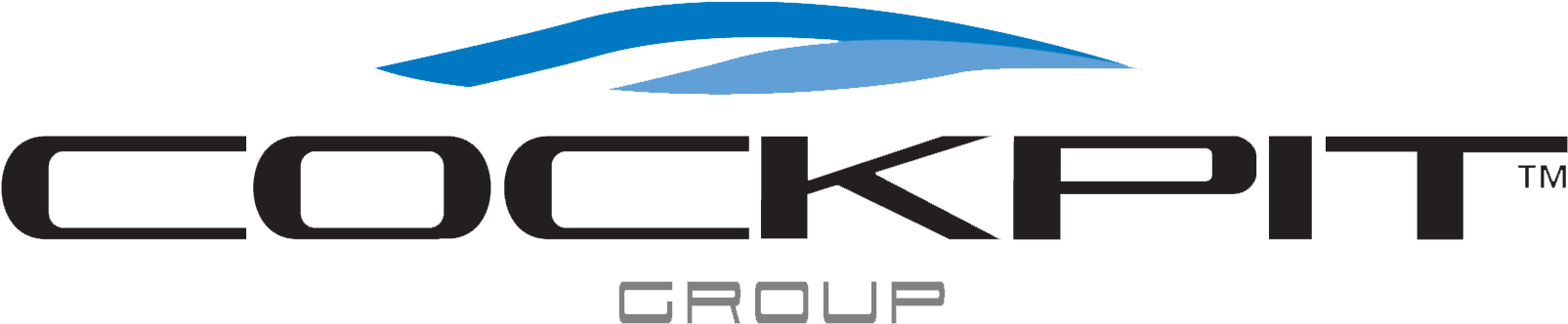 Cockpit Group - Electric Blue (1812x501), Png Download