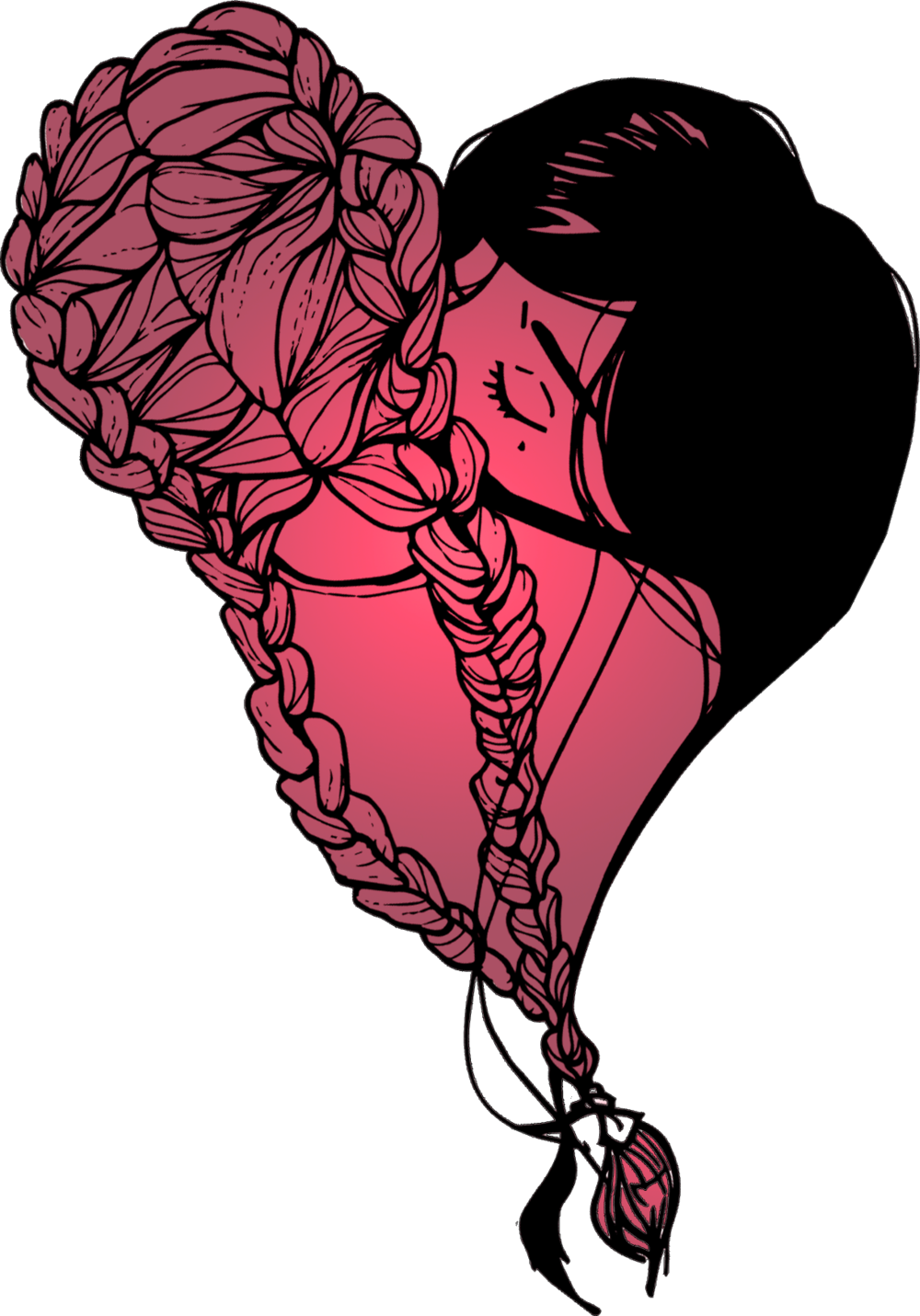 Heartkiss Transparent - The Phat Lady Sings (1000x1431), Png Download