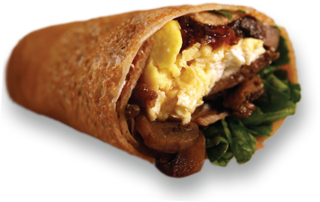 The Grateful Crepe - Crepes Food Png (755x455), Png Download