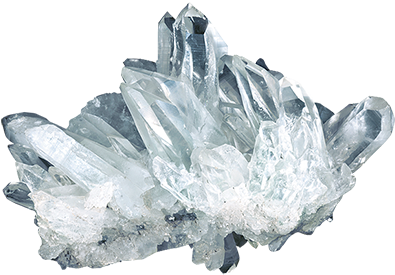 Quartz Is Among The Most Widespread - Crystal (550x397), Png Download