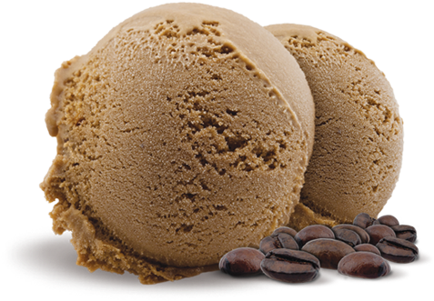 Kem Ca Phe - Black Ice Cream Png (500x500), Png Download