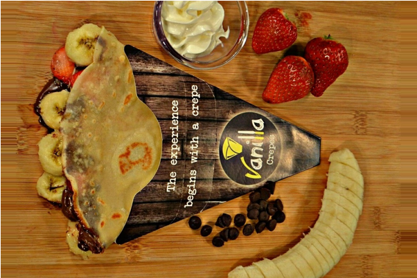 Nutella, Strawberry & Banana - Strawberry (601x600), Png Download