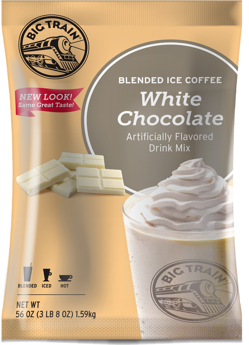 610860 Bic Whitechocolate - Big Train Blended Iced Espresso (1200x1200), Png Download
