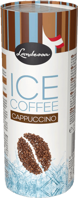 Ice Coffee Cappuccino - Landessa Ice Coffee Cappuccino (600x800), Png Download