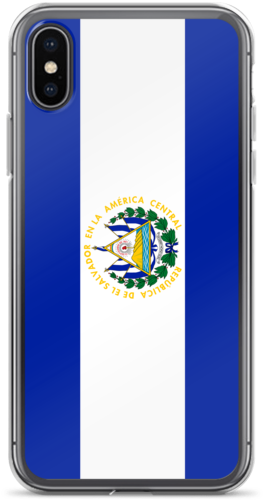 El Salvador Iphone Case Cipotes - El Salvador Flag Throw Blanket (600x600), Png Download