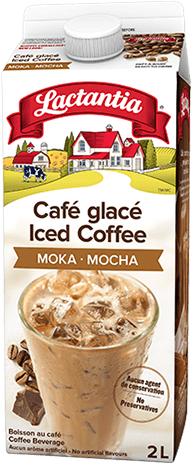 Lactantia® Mocha Iced Coffee - Lactantia (350x494), Png Download