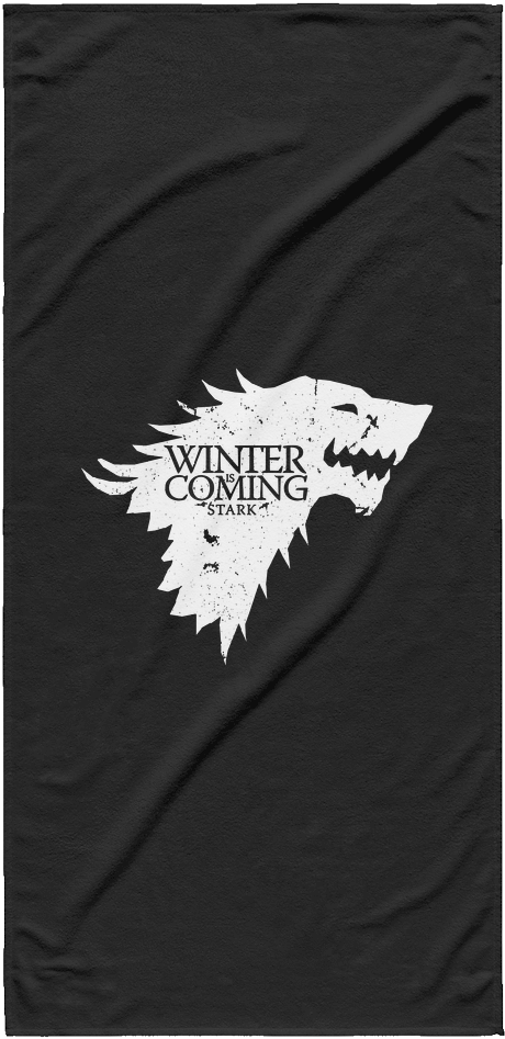 Winter Is Coming Beach Towel - Kit Capa Tpu Lg X Power Game 1) (1024x1024), Png Download