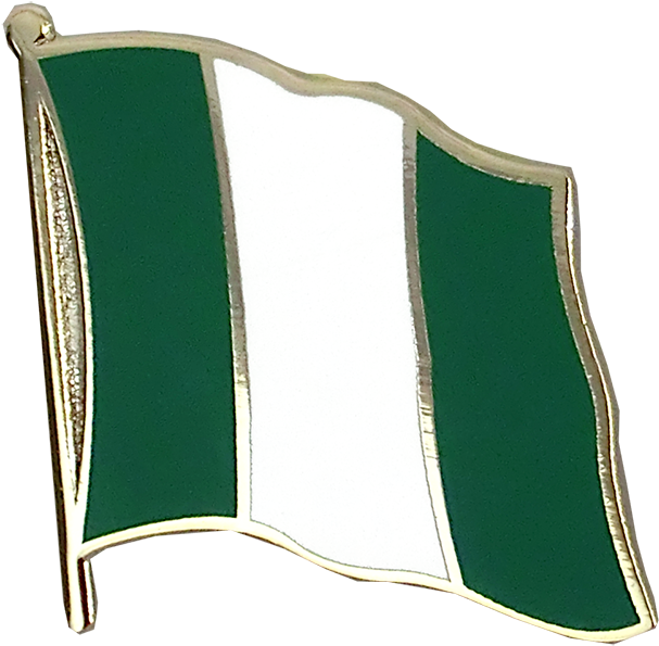 Flag Lapel Pin - Nigeria - Flag Lapel Pin (1500x938), Png Download
