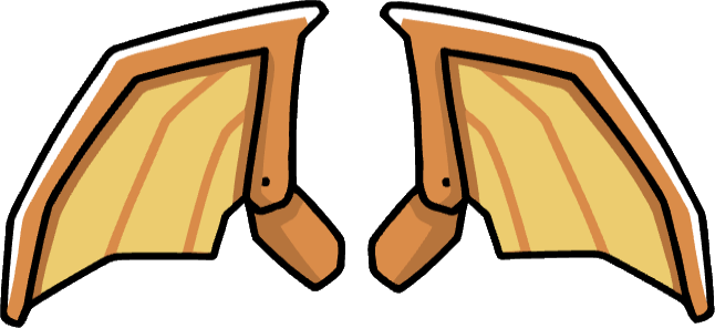 Jersey Devil Wings - Scribblenauts Wings (646x296), Png Download