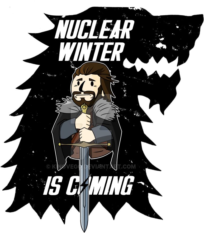 Adorable Winter Is Coming T-shirt Design By Kingvego - Illustration (1024x1024), Png Download