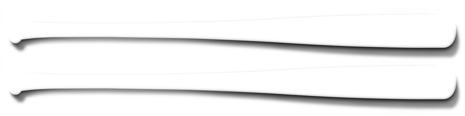 C271 - Baseball Bats Outline (1625x406), Png Download