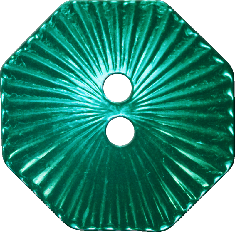 Octagonal Button With Radiating Lines, Blue-green - Education (800x790), Png Download