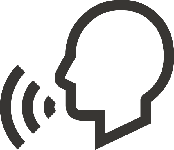 Voice Icon - Icon (599x516), Png Download