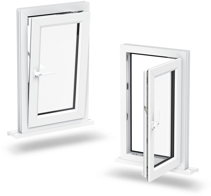 Liniar Tilt And Turn Windows - Window (712x1024), Png Download