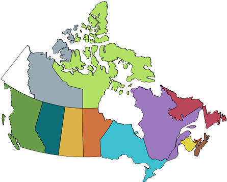 Please Choose A Public Legal Education Site In The - Map Of Canada Plain (470x360), Png Download