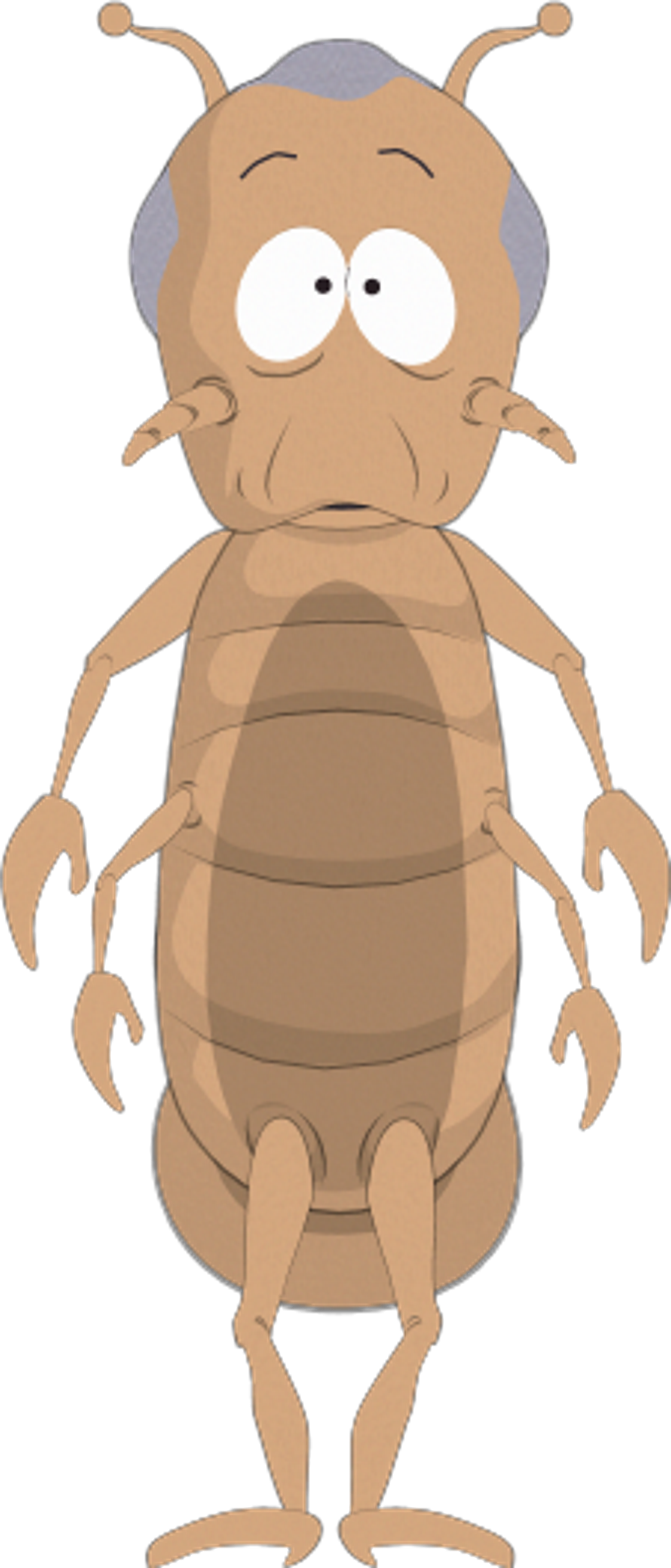Non Human Head Lice Vice President Greg - South Park (1315x3073), Png Download