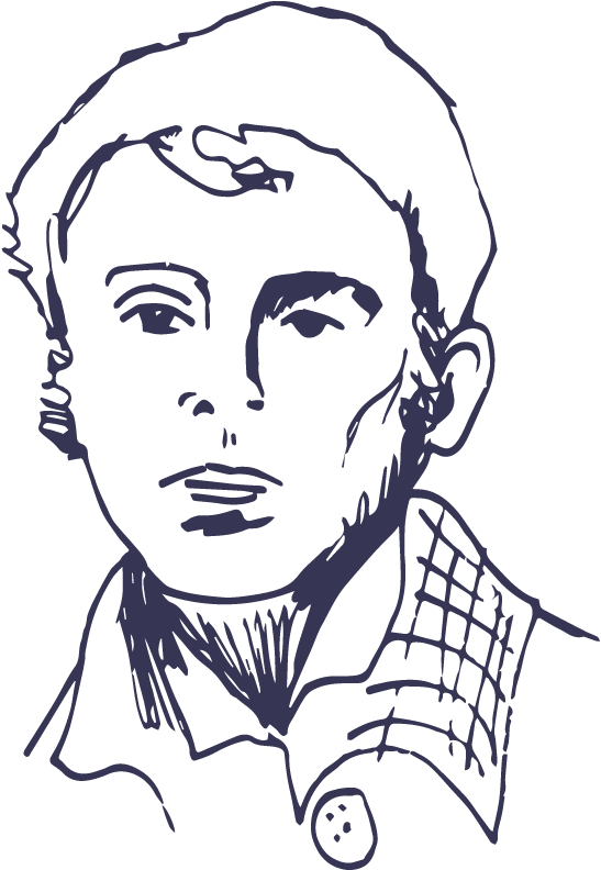 Osip Mandelstam - Sketch (1000x1000), Png Download