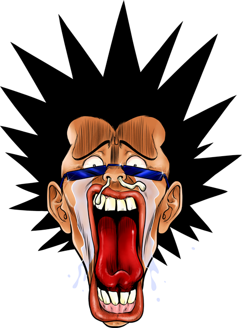 Les Rois De La Grimace Vol - Gurn (494x670), Png Download