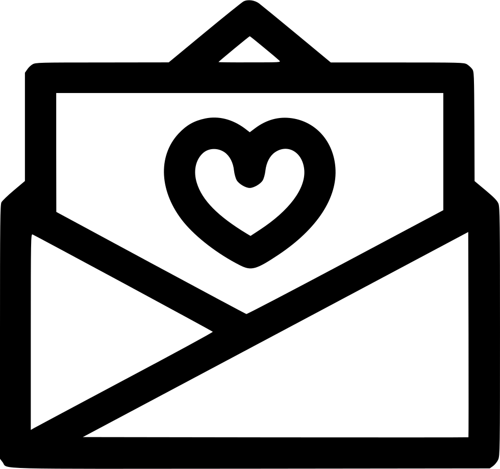Open Love Letter Comments - Clip Art (980x918), Png Download