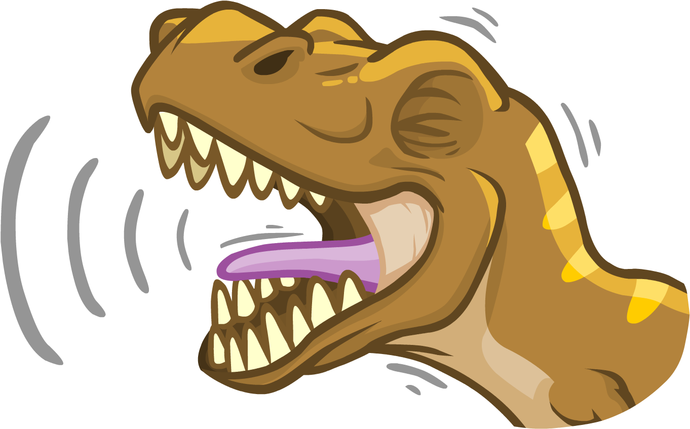 Edit Symbol Make A Badge - Dinosaur Roar Png (1600x1200), Png Download