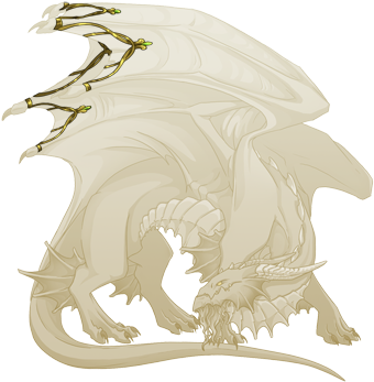 Diaphanous Sylvan Lattice Guardian M - Layering Flight Rising (350x350), Png Download