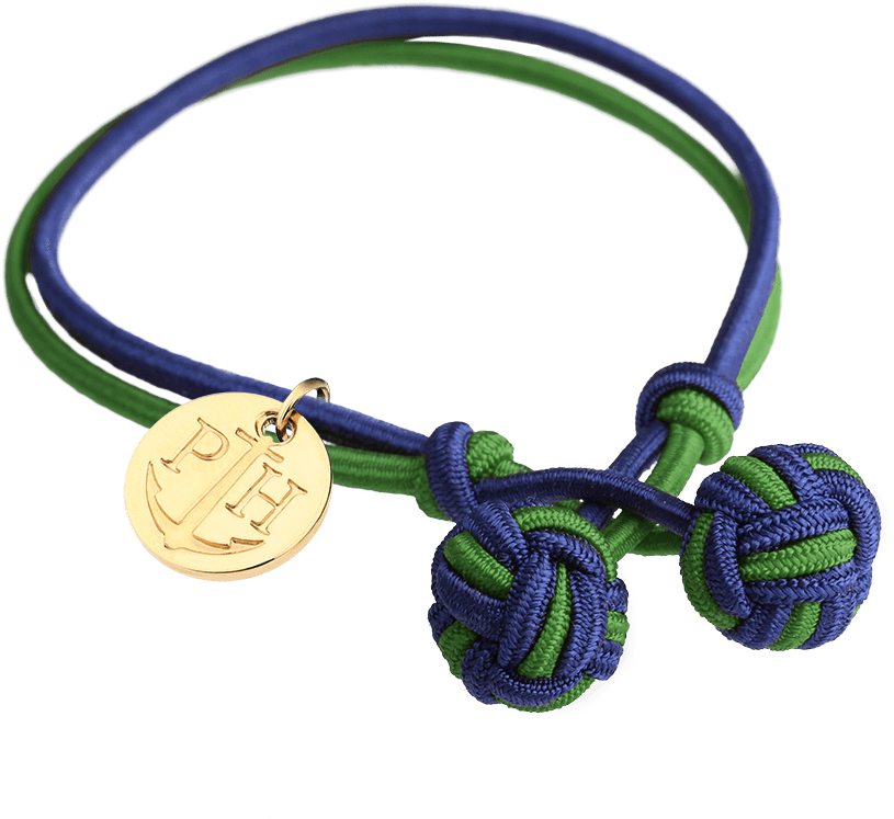 Ph Kb Ng L G - Paul Hewitt Paul Hewitt Knotbracelet Navy Blue-green (1000x1000), Png Download